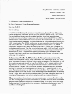 Mary Alexander - Samaritan Comfort Address: P.O. BOX 4716 Ocala