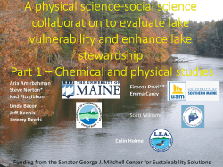 A Social Science-Physical Science Collaboration to Evaluate the