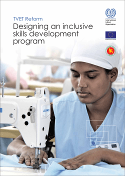 Designing an inclusive skills development program