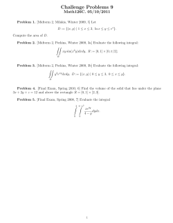 Challenge Problems 9