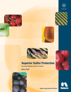 Superior Sulfur Protection