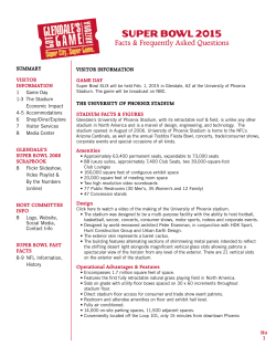 Super Bowl 2015 - VisitGlendale.com