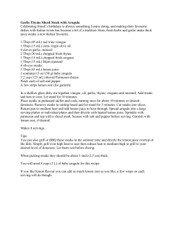 Emily Richards Recipes - Calgary Stampede Blog