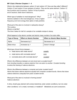 MP 2 Quiz 2 Review Chapters 1 4 What is the relationship between