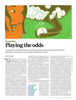 Playing the odds