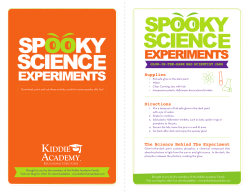 Spooky Science: 5 Easy Educational Halloween