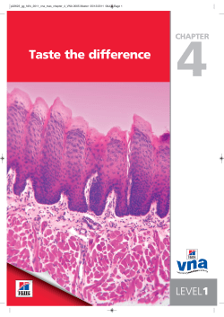 Taste the difference