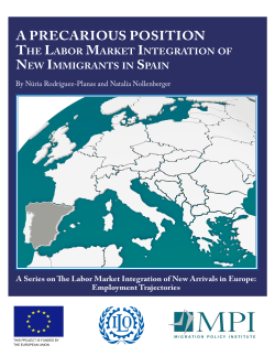 A Precarious Position: The Labor Market Integration of New