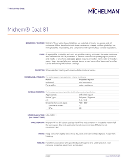 Michem&reg; Coat 81