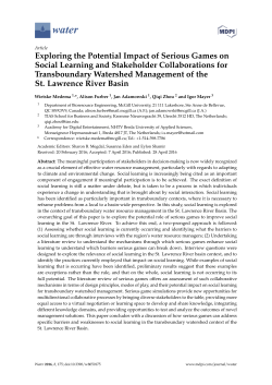Exploring the Potential Impact of Serious Games on Social Learning