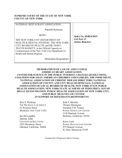 Amicus Brief - Public Health Law Center