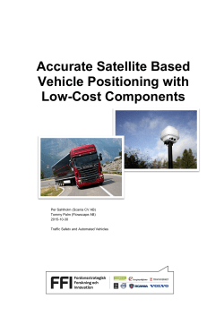 Accurate Satellite Based Vehicle Positioning with Low