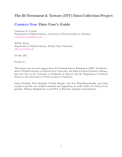 Country-Year Data User Guide