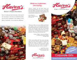 Corporate Gifts - Haven`s Candies