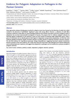Evidence for Polygenic Adaptation to Pathogens in the Human