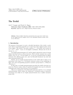 The Trefoil - Case Western Reserve University