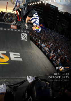 host city opportunity - BIDFISE, FISE World Series bid process