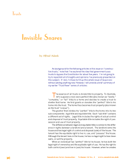 Invisible Snares - Family Guardian