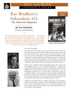 Ray Bradbury`s Fahrenheit 451