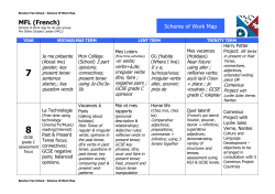 MFL (French) - Beccles Free School