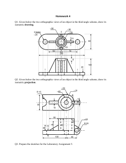 Engineering Drawing Assignment04