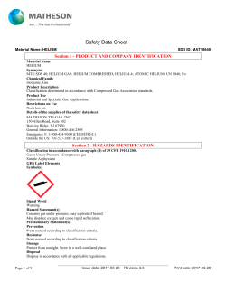 Safety Data Sheet - ChemADVISOR, Inc.