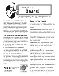 Beans! - Mississippi State University Extension Service