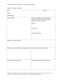 Electronic version available at: www.uwosh.edu/stemlab Blank Unit