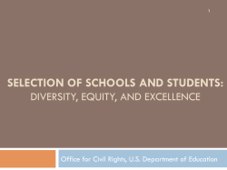 Presentation Slides - Magnet Schools of America