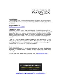 - Warwick WRAP