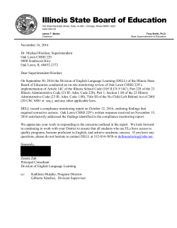 161116-Oak-Lawn-CAP - Illinois State Board of Education