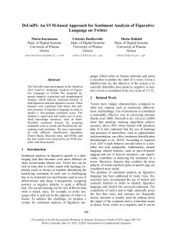 An SVM-based Approach for Sentiment Analysis of Figurative