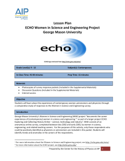 Lesson Plan - American Institute of Physics