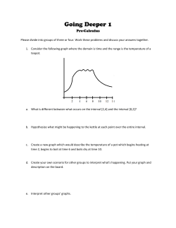 Please divide into groups of three or four. Work these problems and