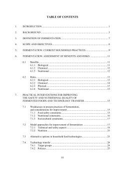 table of contents - World Health Organization