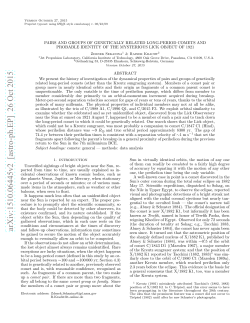 Pairs and Groups of Genetically Related Long