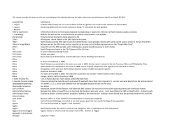Non-Consideration List - University of North Dakota