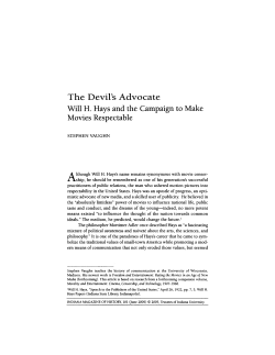 The Devil`s Advocate