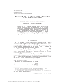SHORTENING ALL THE SIMPLE CLOSED GEODESICS ON