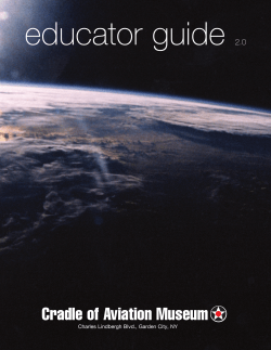 Educator Guide - Cradle of Aviation Museum