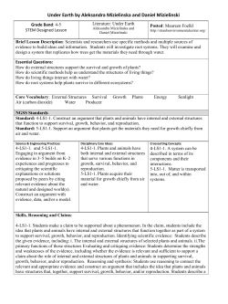 Lesson - Straub Environmental Center