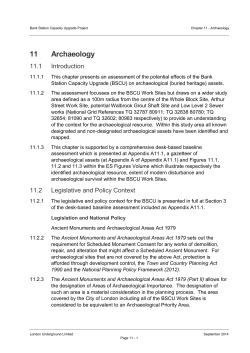 Chapter 11 Archaeology