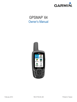 GPSMAP&reg; 64