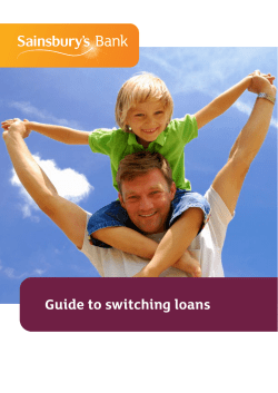 Guide to switching loans