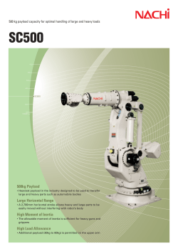 500kg Payload Large Horizontal Range High Moment of Inertia High