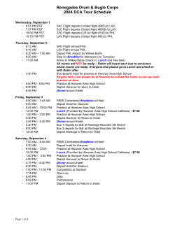 FINAL DCA2004 Schedule - San Francisco Renegades