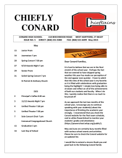 May 2015 - West Hartford Public Schools