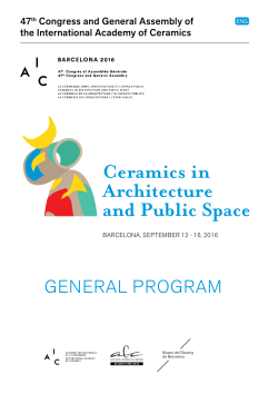Ceramics in Architecture and Public Space