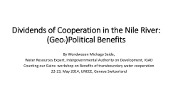 Dividends of Cooperation in the Nile River: (Geo?)Political Benefits