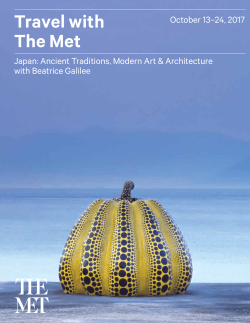 Travel with The Met